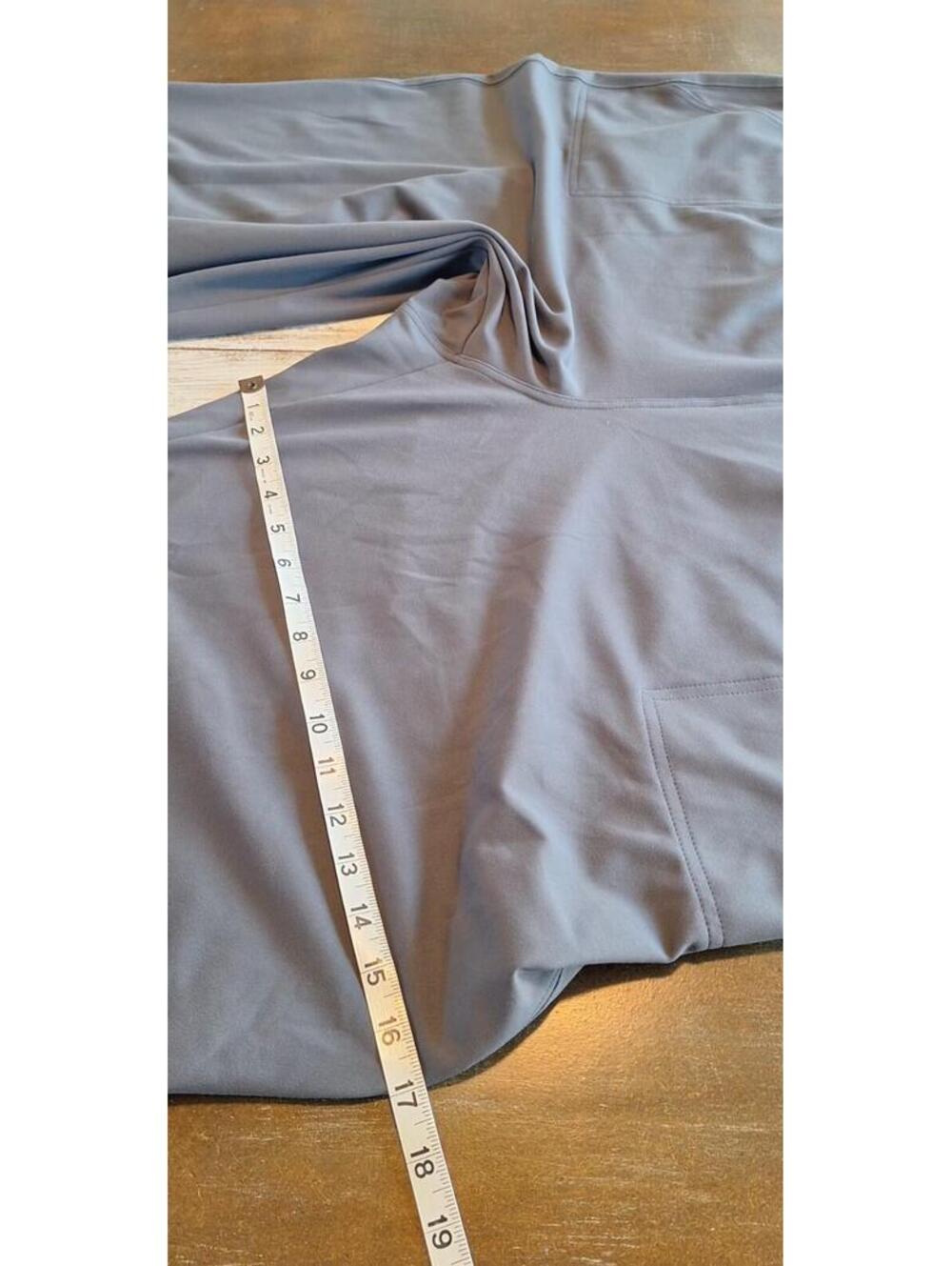 Stylus NWT Women’s Plus Sz 3X Wide Leg Stretchy Spandex Highland Gray Pants - Picture 8 of 9